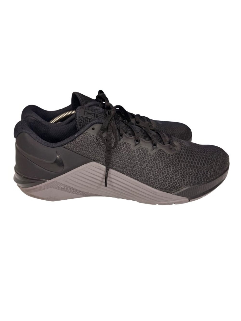 Nike Metcon 5 Black/Gray Gunsmoke Weight Lifting Gym Shoes Men's 13-AQ1189-001